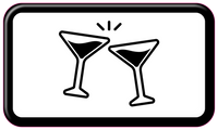 BUBS Flexplate Martini Glasses