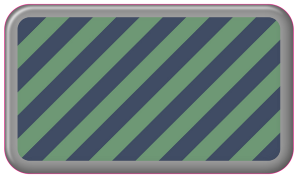 BUBS Flexplate Navy Green Tie Stripe