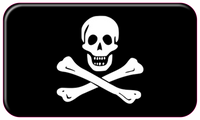 BUBS Flexplate Jolly Rogers
