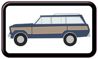 BUBS Flexplate Navy Grand Wagoneer
