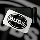 BUBS X HCHS Belt/Buckle/Flexplate Combo (Matte Black Buckle/Gray Cloth Strap