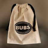 BUBS X HCHS Belt/Buckle/Flexplate Combo (Matte Black Buckle/Gray Cloth Strap