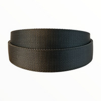 BUBS 40mm (1.5" Width) Nylon Belt Strap in Ultimate Gray
