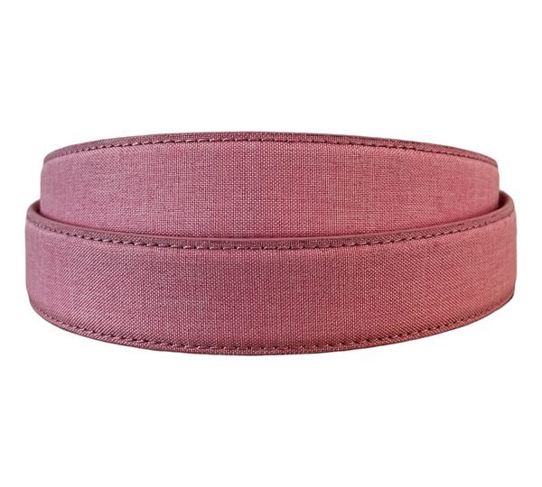 BUBS 35mm (1.25" Width / Youth) Canvas Belt Strap in Orchid Pink