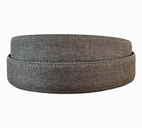 BUBS 35mm (1.25" Width / Youth) Canvas Belt Strap in Ultimate Gray