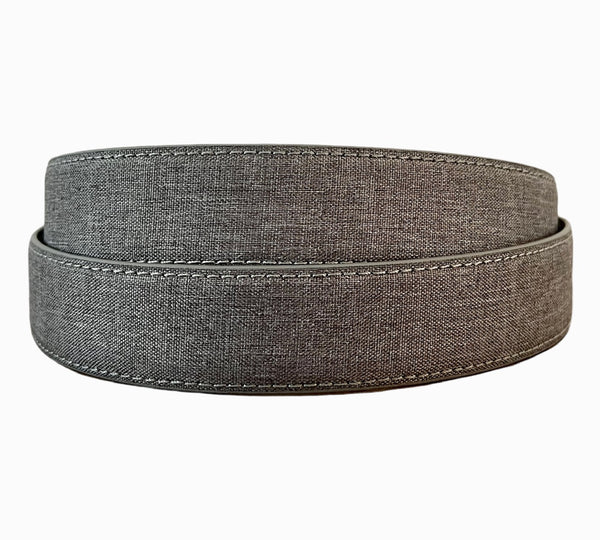BUBS 35mm (1.25" Width / Youth) Canvas Belt Strap in Ultimate Gray
