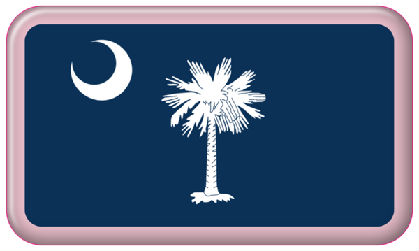 BUBS Flexplate South Carolina Flag