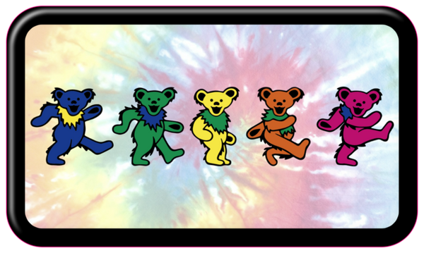 BUBS Flexplate Dancing Bears Tye Dye